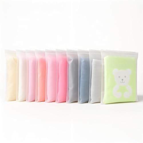 Transparente Kunststoffbeutel mit Reißverschluss für Badeanzüge, Kleidung, Unterwäsche, Socken, Handtücher, keine Belüftungslöcher, Reiseaufbewahrung und Verpackung für kleine Unternehmen (20 Stück Transparente Kunststoffbeutel mit Reißverschluss für Badeanzüge, Kleidung, Unterwäsche, Socken, Handtücher, keine Belüftungslöcher, Reiseaufbewahrung und Verpackung für kleine Unternehmen (20 Stück von BRATAA