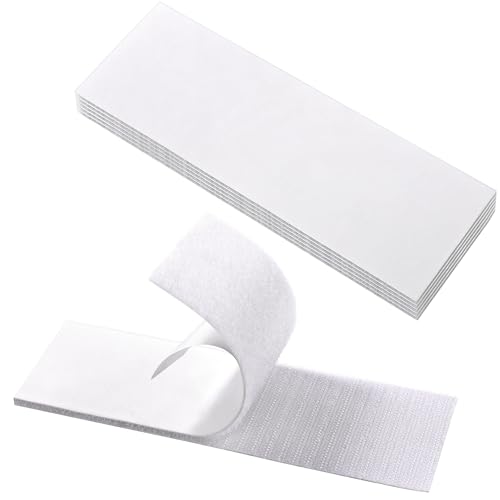 BRAVESHINE Klettband selbstklebend extra stark, 60mm X 180mm Klettverschluss selbstklebend 6 Stück doppelseitiges Klettband Klett Klebeband, Set Haken & Flausch, Weiß BRAVESHINE Klettband selbstklebend extra stark, 60mm X 180mm Klettverschluss selbstklebend 6 Stück doppelseitiges Klettband Klett Klebeband, Set Haken & Flausch, Weiß von BRAVESHINE
