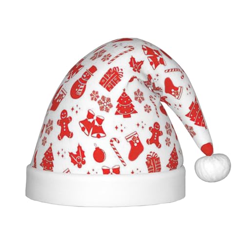 BREAUX Weihnachtsmütze, Weihnachtsmütze, Weihnachtsmütze, Weihnachten, Neujahr, festliches Partyzubehör BREAUX Weihnachtsmütze, Weihnachtsmütze, Weihnachtsmütze, Weihnachten, Neujahr, festliches Partyzubehör von BREAUX