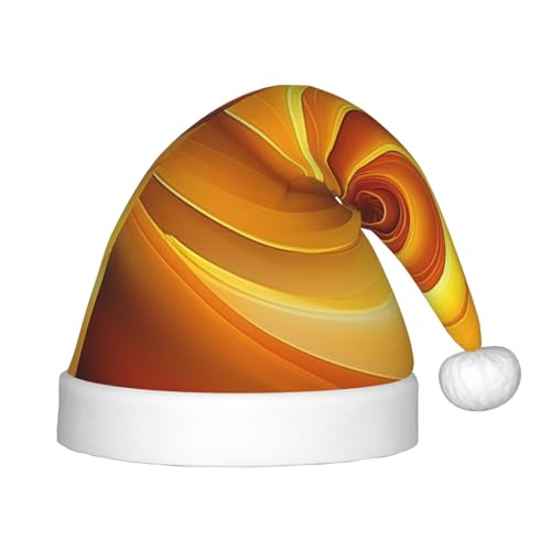 BREAUX Weihnachtsmütze, abstraktes Spiralmuster, Gelb, Weihnachtsfeiertagsmütze, Weihnachten, Neujahr, Festtags-Partyzubehör BREAUX Weihnachtsmütze, abstraktes Spiralmuster, Gelb, Weihnachtsfeiertagsmütze, Weihnachten, Neujahr, Festtags-Partyzubehör von BREAUX