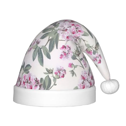 BREAUX Weihnachtsmütze mit Altrosen-Druck, Weihnachtsmütze, Weihnachtsfeiertagsmütze, Neujahr, festliches Partyzubehör BREAUX Weihnachtsmütze mit Altrosen-Druck, Weihnachtsmütze, Weihnachtsfeiertagsmütze, Neujahr, festliches Partyzubehör von BREAUX