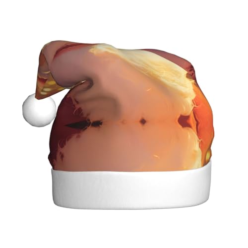BREAUX Weihnachtsmütze mit niedlichem Weihnachtsmann-Aufdruck, für Erwachsene, Uni, bequem, Weihnachtsmütze für Neujahr, festliche Party BREAUX Weihnachtsmütze mit niedlichem Weihnachtsmann-Aufdruck, für Erwachsene, Uni, bequem, Weihnachtsmütze für Neujahr, festliche Party von BREAUX