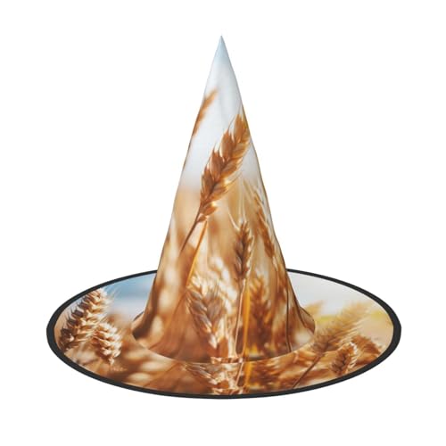 BREAUX Weizenfeld1 Druck Halloween Hexe und Zauberer Hut Hexenkostüm für Themendekoration Halloween Party BREAUX Weizenfeld1 Druck Halloween Hexe und Zauberer Hut Hexenkostüm für Themendekoration Halloween Party von BREAUX