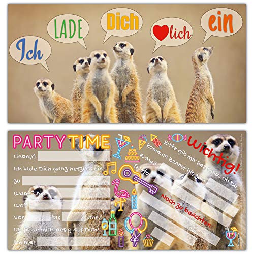 12er Set ERDMÄNNCHEN Einladungskarten - edle & witzige Einladungen zum Kinder-Geburtstag oder Party für Mädchen Jungen & Erwachsene von BREITENWERK 12er Set ERDMÄNNCHEN Einladungskarten - edle & witzige Einladungen zum Kinder-Geburtstag oder Party für Mädchen Jungen & Erwachsene von BREITENWERK von BREITENWERK