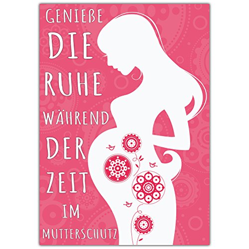 A4 XXL Abschiedskarte MUTTERSCHUTZ mit Umschlag - Klappkarte für Kollegin Mitarbeiterin Chefin zur Mutterschaft Babypause Elternzeit von BREITENWERK A4 XXL Abschiedskarte MUTTERSCHUTZ mit Umschlag - Klappkarte für Kollegin Mitarbeiterin Chefin zur Mutterschaft Babypause Elternzeit von BREITENWERK von BREITENWERK