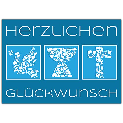 A4 XXL Glückwunschkarte CHRISTLICHE SYMBOLE mit Umschlag - edle Klappkarte für Kommunion Konfirmation Taufe Firmung Geburtstag Karte von BREITENWERK A4 XXL Glückwunschkarte CHRISTLICHE SYMBOLE mit Umschlag - edle Klappkarte für Kommunion Konfirmation Taufe Firmung Geburtstag Karte von BREITENWERK von BREITENWERK