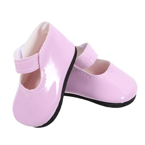 BRIGHTFUFU 1 Paar Spielpuppenschuhe Prinzessin Figur Babypuppe puppenkleidung Puppen Kleidung Puppenbekleidung Schuhe für Babys Miniaturschuhe aus Leder Puppe Schuhe Rosa BRIGHTFUFU 1 Paar Spielpuppenschuhe Prinzessin Figur Babypuppe puppenkleidung Puppen Kleidung Puppenbekleidung Schuhe für Babys Miniaturschuhe aus Leder Puppe Schuhe Rosa von BRIGHTFUFU