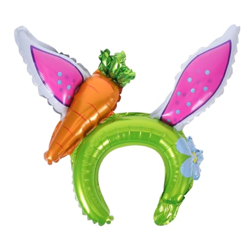 BRIGHTFUFU 10 Stück Hasenohren-stirnband, Niedliche Tier-stirnbänder Für Kinder, Aluminiumfolienballons, Ostern, Partydekoration, Hasenkostüm-zubehör BRIGHTFUFU 10 Stück Hasenohren-stirnband, Niedliche Tier-stirnbänder Für Kinder, Aluminiumfolienballons, Ostern, Partydekoration, Hasenkostüm-zubehör von BRIGHTFUFU