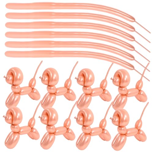 BRIGHTFUFU 100 Stück Streifenförmige Luftballons, Gedrehte Luftballons, Dekorative Luftballons, Hochzeit, Geburtstag, Luftballons BRIGHTFUFU 100 Stück Streifenförmige Luftballons, Gedrehte Luftballons, Dekorative Luftballons, Hochzeit, Geburtstag, Luftballons von BRIGHTFUFU