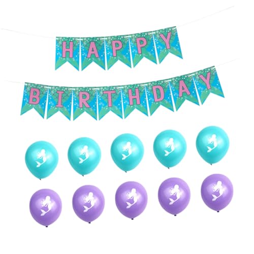 BRIGHTFUFU 11 Stück 1 Satz Ballons bedrucken Neonballons Ballongirlande verchromte Luftballons Partyballons Mermaid balloons Mermaid theme party decorations Ammer bedrucken Latexballons BRIGHTFUFU 11 Stück 1 Satz Ballons bedrucken Neonballons Ballongirlande verchromte Luftballons Partyballons Mermaid balloons Mermaid theme party decorations Ammer bedrucken Latexballons von BRIGHTFUFU
