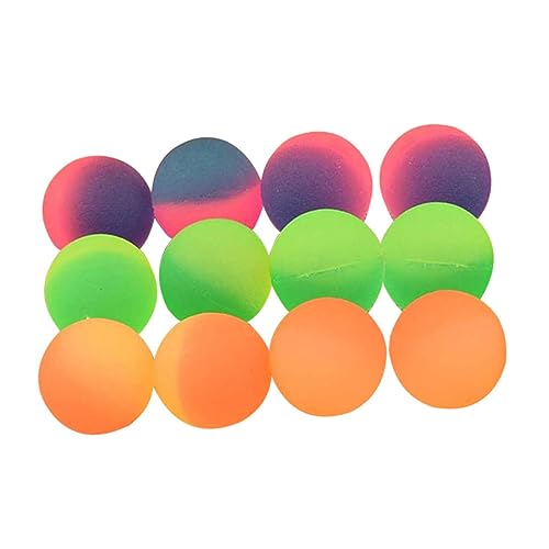 BRIGHTFUFU 12Stücke Farbige Hüpfbälle für Mattierte Hüpfbälle für Pool und Außenbereich Langlebig und Sicher Geburtstagsgeschenke und Spielspaß BRIGHTFUFU 12Stücke Farbige Hüpfbälle für Mattierte Hüpfbälle für Pool und Außenbereich Langlebig und Sicher Geburtstagsgeschenke und Spielspaß von BRIGHTFUFU