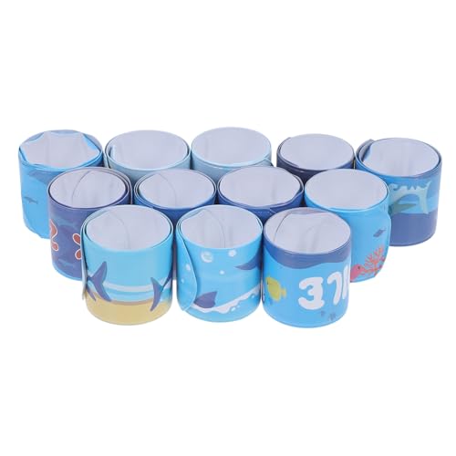 BRIGHTFUFU 12Stücke Slap Armbänder mit Party Snap Armbänder für Handgelenk Geburtstagsfeiern Mitgebsel und Kreative Spielstunden für Jungen BRIGHTFUFU 12Stücke Slap Armbänder mit Party Snap Armbänder für Handgelenk Geburtstagsfeiern Mitgebsel und Kreative Spielstunden für Jungen von BRIGHTFUFU