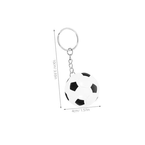 BRIGHTFUFU 2 STÜCK Fußball Schlüsselanhänger Schlüsselring mit Fußball Deko Kreative Party Mitgebsel für Kindergeburtstag Schulkarneval Jungen und Mädchen Schwarz BRIGHTFUFU 2 STÜCK Fußball Schlüsselanhänger Schlüsselring mit Fußball Deko Kreative Party Mitgebsel für Kindergeburtstag Schulkarneval Jungen und Mädchen Schwarz von BRIGHTFUFU