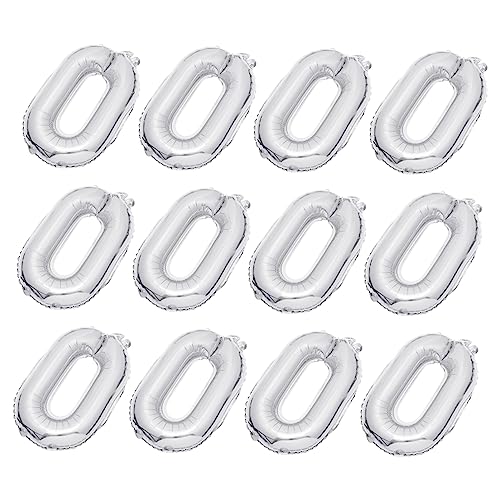 BRIGHTFUFU 20 Stück Kettenfolienballons Zahlenballon Ballonstäbchen Ballongirlande wand polsterung hochzeitsdeko balloons zahlen luftballon Partyballon Geburtstagsballon Aluminiumfolie Silver BRIGHTFUFU 20 Stück Kettenfolienballons Zahlenballon Ballonstäbchen Ballongirlande wand polsterung hochzeitsdeko balloons zahlen luftballon Partyballon Geburtstagsballon Aluminiumfolie Silver von BRIGHTFUFU