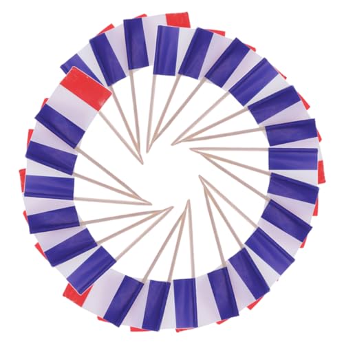BRIGHTFUFU 200 Stück dekorative Fruchtzahnstocher französische flagge frankreich flagge Sport-Cupcake-Topper Flaggen-Cocktail-Picks dekorative Solar-Außenleuchten Party-Obstpicks Papier BRIGHTFUFU 200 Stück dekorative Fruchtzahnstocher französische flagge frankreich flagge Sport-Cupcake-Topper Flaggen-Cocktail-Picks dekorative Solar-Außenleuchten Party-Obstpicks Papier von BRIGHTFUFU