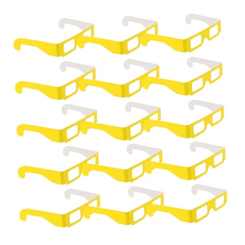 BRIGHTFUFU 20paare Diffractionsbrillen Farbenfrohe Lichteffekte Für Partys Festivals Und Outdoor-Events Für Unvergessliche Feiern Und Gemeinsame Erlebnisse von BRIGHTFUFU