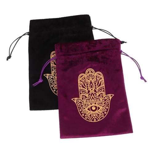 BRIGHTFUFU 2St Tarot-Tasche karten aufbewahrung tarot zubehör Tarot-Aufbewahrungshalter Tasche für Tarotkarten Tarotkartenhalter Aufbewahrungstasche Kleine Taschen für Tarotkarten Flanell BRIGHTFUFU 2St Tarot-Tasche karten aufbewahrung tarot zubehör Tarot-Aufbewahrungshalter Tasche für Tarotkarten Tarotkartenhalter Aufbewahrungstasche Kleine Taschen für Tarotkarten Flanell von BRIGHTFUFU
