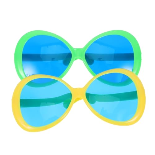 BRIGHTFUFU 2Stücke Riesige Sonnenbrillen im Hawaiianischen Design Lustige Partybrillen für Sommerfeiern Fotorequisiten und Tropische Anlässe Leicht und Tragbar für Hochzeiten BRIGHTFUFU 2Stücke Riesige Sonnenbrillen im Hawaiianischen Design Lustige Partybrillen für Sommerfeiern Fotorequisiten und Tropische Anlässe Leicht und Tragbar für Hochzeiten von BRIGHTFUFU