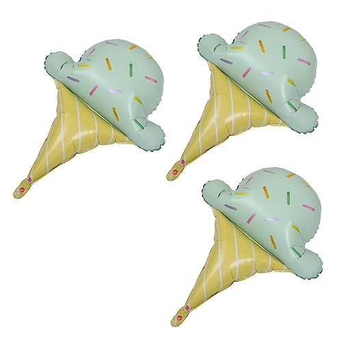BRIGHTFUFU 3Stücke Aluminium Folienballons Eiscreme Partyballons Als Foto Requisiten Für Deko Für Geburtstagsfeiern Und Feiern BRIGHTFUFU 3Stücke Aluminium Folienballons Eiscreme Partyballons Als Foto Requisiten Für Deko Für Geburtstagsfeiern Und Feiern von BRIGHTFUFU