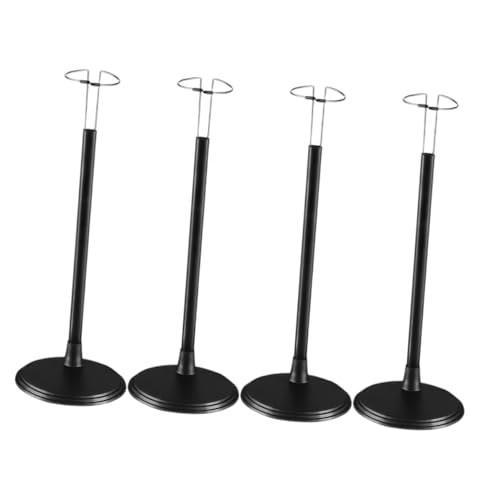 BRIGHTFUFU 4Stücke Verstellbarer Puppenständer für Actionfiguren und Plüschtiere Stabil und Langlebig für Präsentation zu Hause oder Einfacher Aufbau für Sichere von BRIGHTFUFU