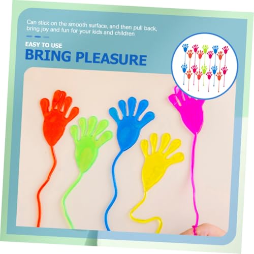 BRIGHTFUFU 50 Stück Teiliges Dehnbarer Klebrige Klatschhand mit Bunten Farben Elastisch und als Mitgebsel für Kindergeburtstag Partygeschenk und Festtagsüberraschung Zufällige Farbe BRIGHTFUFU 50 Stück Teiliges Dehnbarer Klebrige Klatschhand mit Bunten Farben Elastisch und als Mitgebsel für Kindergeburtstag Partygeschenk und Festtagsüberraschung Zufällige Farbe von BRIGHTFUFU