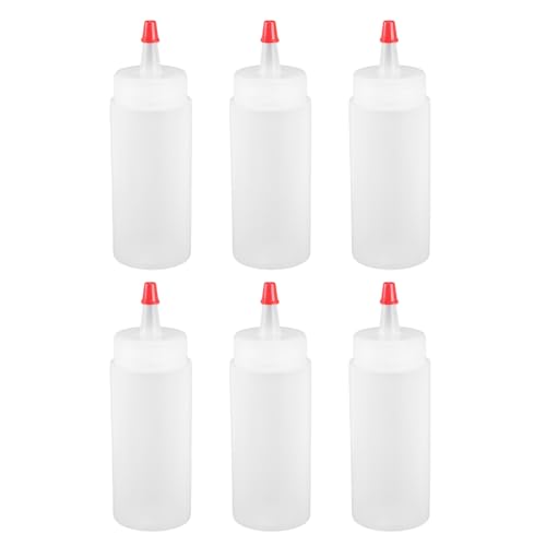 BRIGHTFUFU 6St Salatbehälter Leimflaschen Klebeflasche aus Kunststoff Holzleim Flasche leer Squeeze-Flaschen Trinkflasche Messkolben Mini Flasche drücken Farbtube Kleber Flasche 4 Unzen BRIGHTFUFU 6St Salatbehälter Leimflaschen Klebeflasche aus Kunststoff Holzleim Flasche leer Squeeze-Flaschen Trinkflasche Messkolben Mini Flasche drücken Farbtube Kleber Flasche 4 Unzen von BRIGHTFUFU