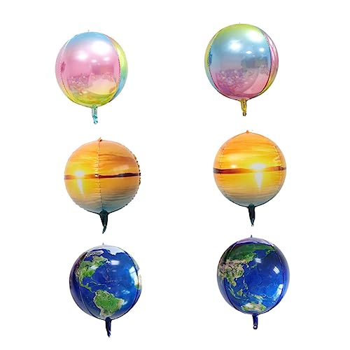 BRIGHTFUFU 6Stücke Aluminiumfolienballons Für Geburtstagsfeiern Design Gradient Erde Und Abendhimmel Je Party Dekorationsballons Für Festliche Anlässe BRIGHTFUFU 6Stücke Aluminiumfolienballons Für Geburtstagsfeiern Design Gradient Erde Und Abendhimmel Je Party Dekorationsballons Für Festliche Anlässe von BRIGHTFUFU