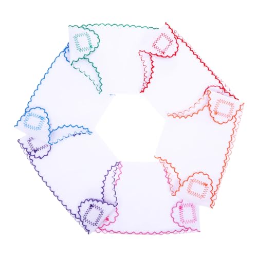 BRIGHTFUFU 6stücke Teiliges Puppen Stoffwindeln DIY Puppen Kleidung Zubehör Für Amerikanische Mädchen Rot Blau Grün Orange von BRIGHTFUFU