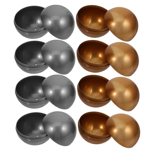BRIGHTFUFU 8stücke Runde Kapseln Transparent Befüllbar Für Verkaufsautomaten Für Gumball-Container Bastelprojekte Partygeschenke Und Lotteriekugeln BRIGHTFUFU 8stücke Runde Kapseln Transparent Befüllbar Für Verkaufsautomaten Für Gumball-Container Bastelprojekte Partygeschenke Und Lotteriekugeln von BRIGHTFUFU