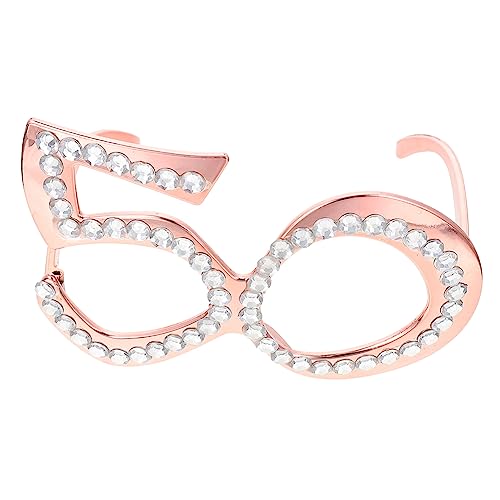 BRIGHTFUFU Geburtstagsbrille Mit Zahlen-design Lustige Party-sonnenbrille Aus Stabilem Pc-material Kreative Foto-requisite Für Geburtstag Stilvolle Und Leichte Brille Mit Glitzer-effekten BRIGHTFUFU Geburtstagsbrille Mit Zahlen-design Lustige Party-sonnenbrille Aus Stabilem Pc-material Kreative Foto-requisite Für Geburtstag Stilvolle Und Leichte Brille Mit Glitzer-effekten von BRIGHTFUFU