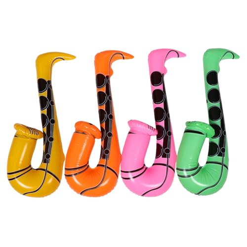 BRIGHTFUFU 4stücke Aufblasbare Musikinstrumente Für Junge Mädchen Realistische Saxophon-Requisiten Für Partys Tragbare Deko Für Kindergeburtstage Foto-Box Requisiten Farbauswahl BRIGHTFUFU 4stücke Aufblasbare Musikinstrumente Für Junge Mädchen Realistische Saxophon-Requisiten Für Partys Tragbare Deko Für Kindergeburtstage Foto-Box Requisiten Farbauswahl von BRIGHTFUFU