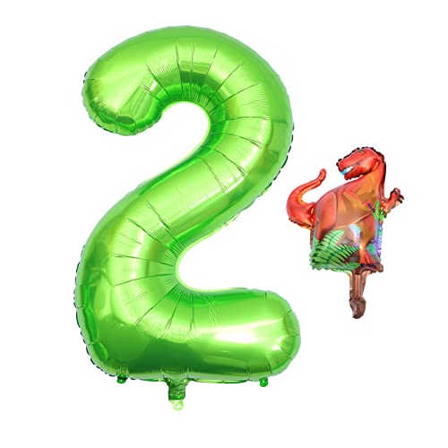 BRIGHTFUFU Dinosaurier Folienballon Für Kindergeburtstag Grüne Aluminium-luftballons Für Feiern Hochzeiten Und Feste Kreative Dekoration Für Jungen Und Mädchen BRIGHTFUFU Dinosaurier Folienballon Für Kindergeburtstag Grüne Aluminium-luftballons Für Feiern Hochzeiten Und Feste Kreative Dekoration Für Jungen Und Mädchen von BRIGHTFUFU