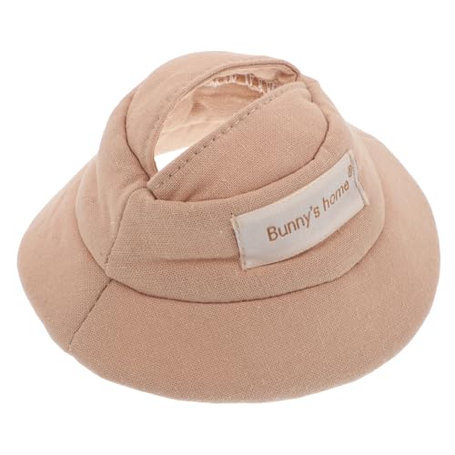 BRIGHTFUFU Kleberpuppenhut Kleiner Hut Puppenhüte Mini-hüte Entzückende Hüte Miniaturhüte Für Partys Miniaturhüte Basteln Hutpuppendekore Süße Puppenmütze Miniatur-puppenhut Khaki Polyester von BRIGHTFUFU