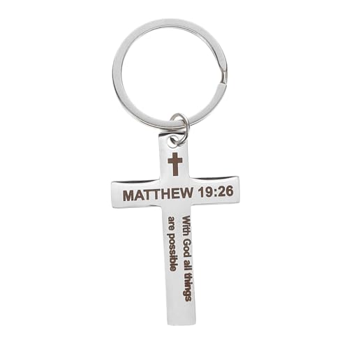 BRIGHTFUFU Kreuz Schlüsselanhänger Friends Schlüsselanhänger Handtaschen Charms Party Schlüsselanhänger Taschen Charms Für Frauen Autoschlüssel Geldbörsen Dekoration Kreuz Anhänger von BRIGHTFUFU