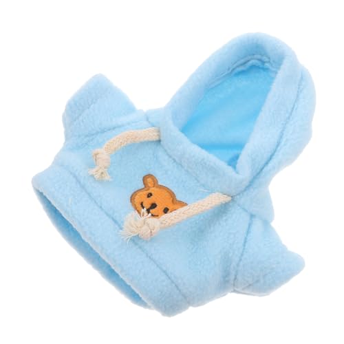 BRIGHTFUFU Kuscheltier Kleidung für Plüschbären Wiederverwendbares T Shirt Outfit Blaues Sweatshirt für Puppen Weiche und Langlebige Stoffmaterialien für Individuelles Design BRIGHTFUFU Kuscheltier Kleidung für Plüschbären Wiederverwendbares T Shirt Outfit Blaues Sweatshirt für Puppen Weiche und Langlebige Stoffmaterialien für Individuelles Design von BRIGHTFUFU