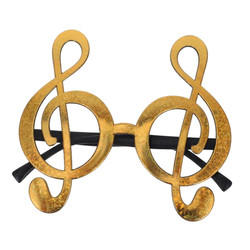 BRIGHTFUFU Musiknote Brille Lustige Foto Requisiten für Partys Quirky Eyewear für Musikveranstaltungen für Familienfeiern und Kostümpartys BRIGHTFUFU Musiknote Brille Lustige Foto Requisiten für Partys Quirky Eyewear für Musikveranstaltungen für Familienfeiern und Kostümpartys von BRIGHTFUFU