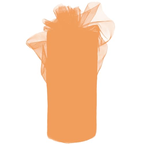 Tülle Roll Meterware 92m x 30cm - Tüllstoff & Netzstoff für Kreative DIY-Projekte Handarbeiten, Festdekoration & saisonale Deko, Herbstdekoration, Karnevalskostüme Tüllband in Orange Tülle Roll Meterware 92m x 30cm - Tüllstoff & Netzstoff für Kreative DIY-Projekte Handarbeiten, Festdekoration & saisonale Deko, Herbstdekoration, Karnevalskostüme Tüllband in Orange von BRIMOREA
