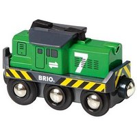 BRIO® Batterie-Frachtlok 33214 Spielzeugeisenbahnen von BRIO®