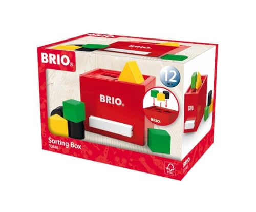 BRIO Kleinkindspielzeug - Rote Sortierbox - Kleinkindspielzeug ab 12 Monaten BRIO Kleinkindspielzeug - Rote Sortierbox - Kleinkindspielzeug ab 12 Monaten von BRIO