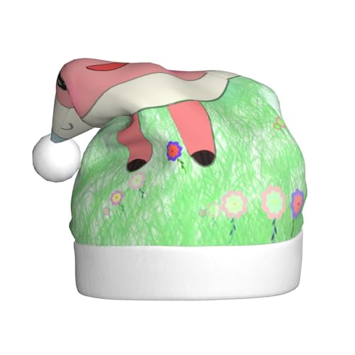 BROLEO Niedliche Lammmütze Nikolausmütze - Festliches Ornament Weihnachten Accessoire für Gemeinschaftsveranstaltungen und Feiertagsfeiern von BROLEO