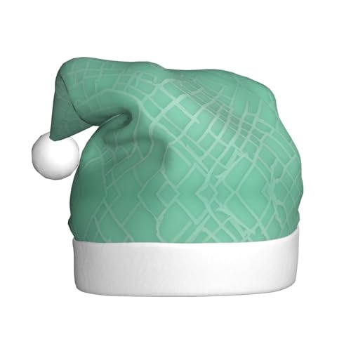BROLEO Weihnachtsmütze für Erwachsene – Festlicher Weihnachtsmannhut für Weihnachten, Halloween und Feiertagsfeiern, Tier-Faultier, mintgrünes Bild BROLEO Weihnachtsmütze für Erwachsene – Festlicher Weihnachtsmannhut für Weihnachten, Halloween und Feiertagsfeiern, Tier-Faultier, mintgrünes Bild von BROLEO