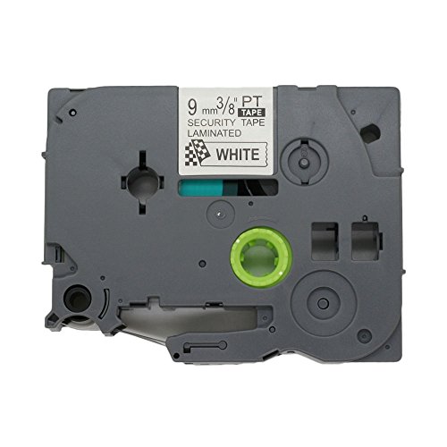 BROVACS 1 Packung Schwarz auf Weiß Sicherheitsetikettenband kompatibel für Brother P-Touch TZ SE2 TZe SE2 9 mm OPA1522 BROVACS 1 Packung Schwarz auf Weiß Sicherheitsetikettenband kompatibel für Brother P-Touch TZ SE2 TZe SE2 9 mm OPA1522 von BROVACS
