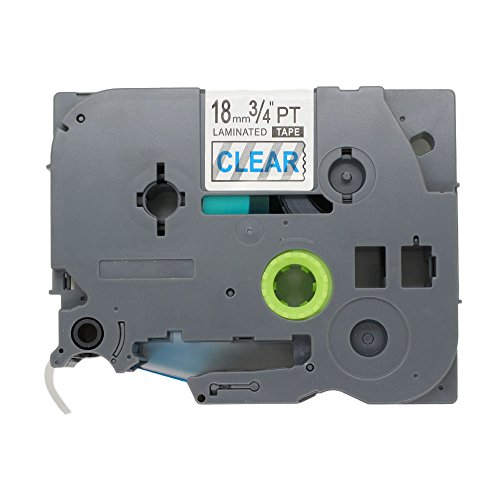 BROVACS Etikettenband, kompatibel mit Brother P-Touch TZ 143 TZe 143 18 mm OPA1114C, Blau auf Transparent, 1 Packung BROVACS Etikettenband, kompatibel mit Brother P-Touch TZ 143 TZe 143 18 mm OPA1114C, Blau auf Transparent, 1 Packung von BROVACS