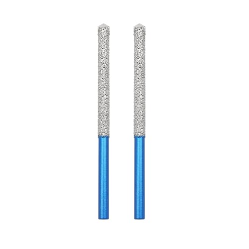 BRSCHNITT Diamant Mörtel Hakenbohrer Mit Hartmetallspitze 7.2 * 74mm - 2 Stück Diamant Fugenfräser für Mauerwerk, Mörtelentfernung, Mauerwerk, Stein, Beton. von BRSCHNITT