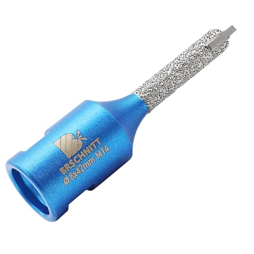 BRSCHNITT Diamant Mörtel Hakenbohrer Mit Hartmetallspitze 8 * 42mm - Diamant Fugenfräser für Mauerwerk, Mörtelentfernung, Mauerwerk, Stein, Beton. BRSCHNITT Diamant Mörtel Hakenbohrer Mit Hartmetallspitze 8 * 42mm - Diamant Fugenfräser für Mauerwerk, Mörtelentfernung, Mauerwerk, Stein, Beton. von BRSCHNITT