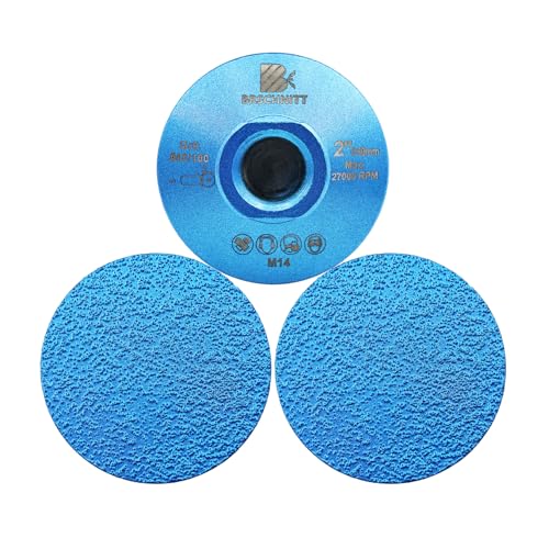 BRSCHNITT Diamantschleiftopf Ø 50mm x M14-3 Stück Diamantschleifscheibe #80/100 zum Schleifen, Formen, Polieren und Reinigen von Fliesen, Granit, Marmor, Mauerwerk und Ziegeln BRSCHNITT Diamantschleiftopf Ø 50mm x M14-3 Stück Diamantschleifscheibe #80/100 zum Schleifen, Formen, Polieren und Reinigen von Fliesen, Granit, Marmor, Mauerwerk und Ziegeln von BRSCHNITT