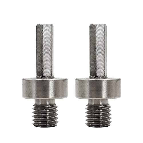 BRSCHNITT Kernbohrer-Aufsteckadapter, 2 Stück M14-Gewinde auf 3/8" Sechskantschaft für Diamant-Lochsäge-Kernbohrer mit Gewinde BRSCHNITT Kernbohrer-Aufsteckadapter, 2 Stück M14-Gewinde auf 3/8" Sechskantschaft für Diamant-Lochsäge-Kernbohrer mit Gewinde von BRSCHNITT