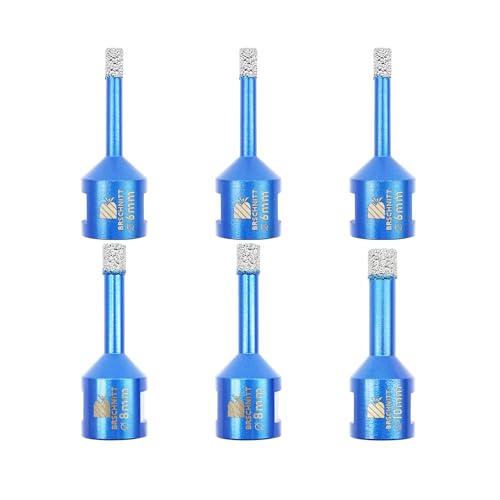 BRSCHNITT M14 Fliesenbohrer Diamant Bohrkrone -6 * 3+8 * 2+10mm,Diamantbohrer Bohrkrone Lochsäge Für Porzellan Keramik Fliesen Marmor Granit Stein BRSCHNITT M14 Fliesenbohrer Diamant Bohrkrone -6 * 3+8 * 2+10mm,Diamantbohrer Bohrkrone Lochsäge Für Porzellan Keramik Fliesen Marmor Granit Stein von BRSCHNITT