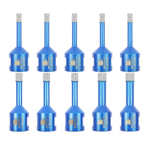 BRSCHNITT M14 Fliesenbohrer Diamant Bohrkrone 6mm*5+8 * 3+10 * 2,10pcs M14 Diamantbohrer Bohrkrone Für Porzellan Keramik Fliesen Marmor Granit Stein BRSCHNITT M14 Fliesenbohrer Diamant Bohrkrone 6mm*5+8 * 3+10 * 2,10pcs M14 Diamantbohrer Bohrkrone Für Porzellan Keramik Fliesen Marmor Granit Stein von BRSCHNITT