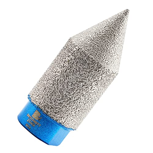 Diamant Fingerfräser 0-25mm,BRSCHNITT Diamant Fasenbohrer Vergrößerung Vorhandener Löcher in Porzellan Keramik Fliesen Marmor Granit M14 Gewinde für Winkelschleifer von BRSCHNITT